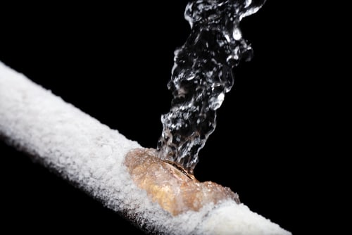 frozen pipes plumbing