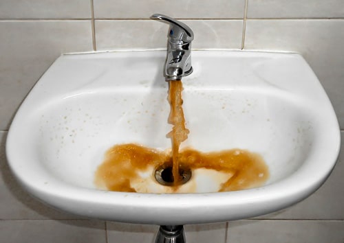 water treatment services sink