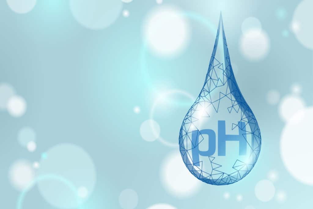 what does water pH mean