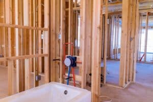 building a new bathroom