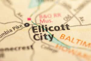 ellicott city map