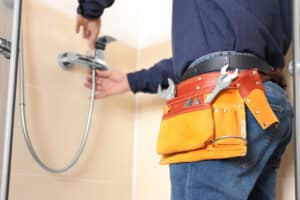 bath shower installation
