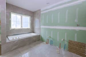 bathroom shower installation