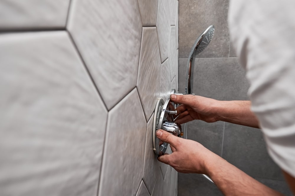 installing a shower