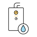 water heater maintenance icon