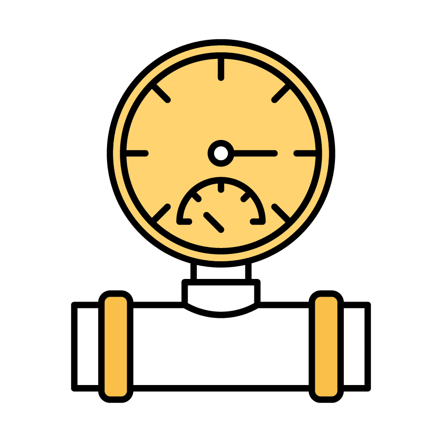 water pressure dial icon