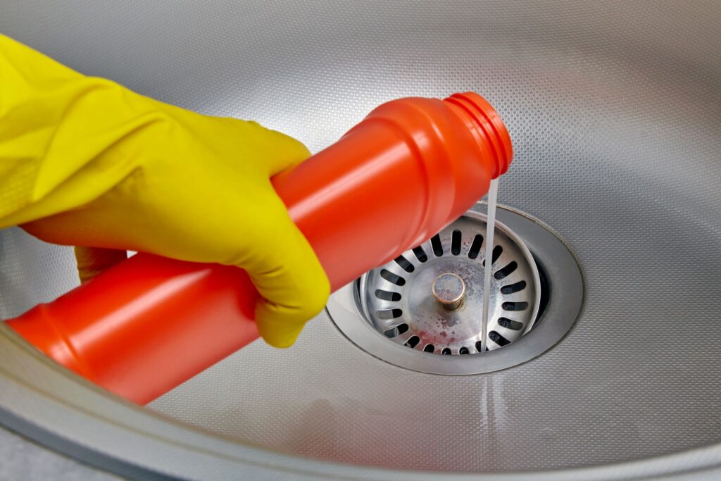 The Risk Of Using Chemical Drain Cleaners | Michael Runk Plumbing And ...